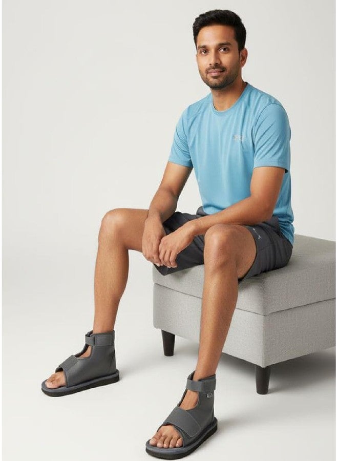 Parisill Cast Shoe for Foot & Ankle | Fracture Support Shoe | Adjustable Strap | Non-Slip Sole Adjustable Velcro Straps | Left/Right Foot | Men & Women (XL) - Image 2