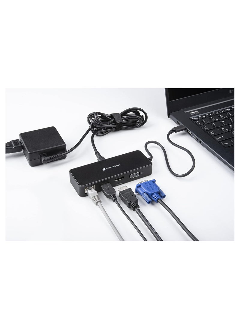 dynabook - محول سفر Dynabook العالمي USB-C مع دعم الشحن باور ديليفري - Image 1