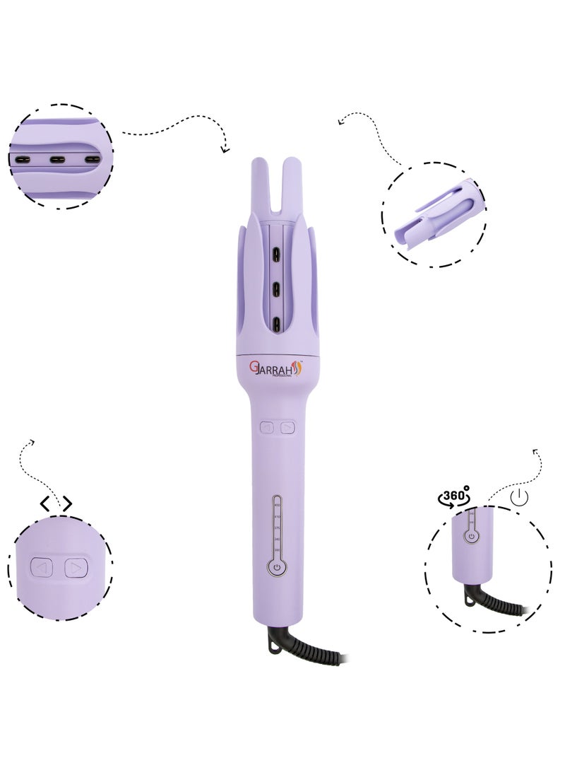 Gjarrah Gjarrah Precision Ceramic Curling Wand – Create Effortless Curls and Waves with Dual Voltage Technology  - Image 2