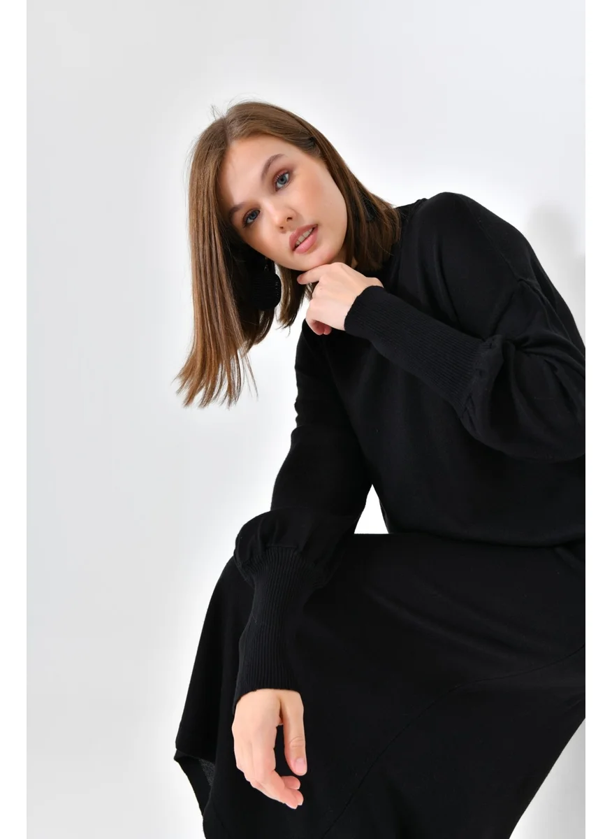 Garmi Women's Plain Basic Tunic Black