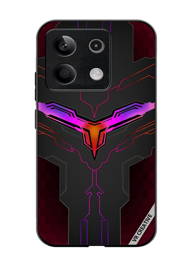 VR CREATIVE Protective Case Cover For Xiaomi Poco X6 Gaming Ax Design  Multicolour - Image 1