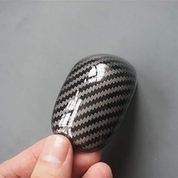 rayihni ZiWen Carbon Fiber Print Interior Trim Gear Shift Knob for Nissan Sentra Altima 2020 2021 2022 Carbon Fiber Print Gear Shift Knob - Image 5