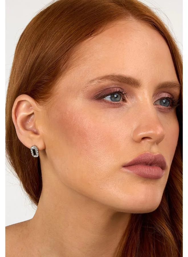 Karl Lagerfeld  Klayc43 Crystals Earrings  | Best Price UAE