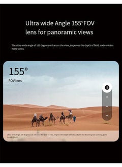 TELESIN TELESIN GoPro Hero 12/11/10/9 Max Lens Replacement Kit, Wide-Angle Lens Accessory for GoPro Max, Easy Tool-Free Installation, 5M Waterproof for Waterpark Adventures, Enhanced Stabilization, and Horizon Lock for 360° Shooting  - Image 5