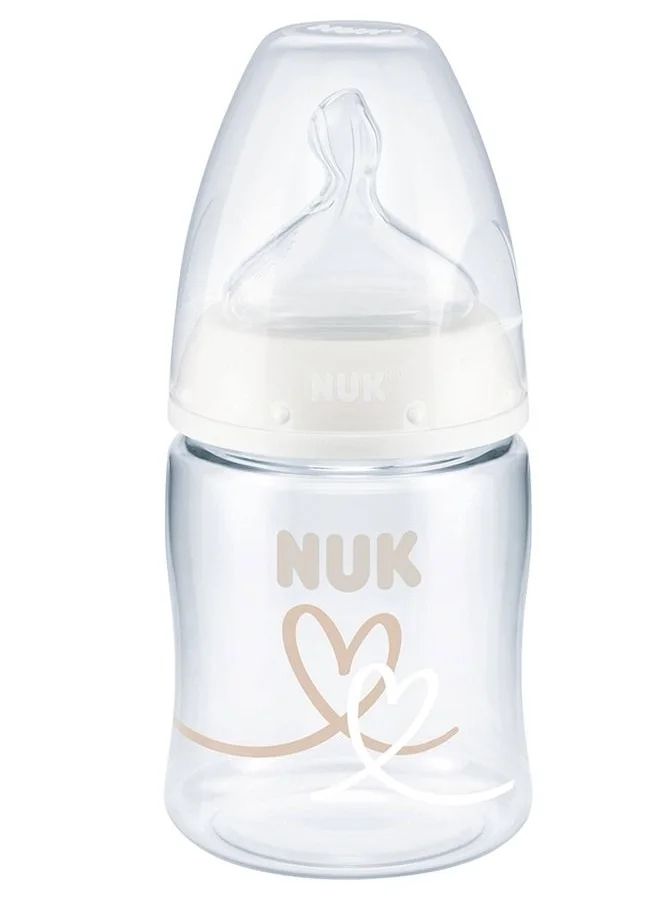 نوك First Choice+ Baby Siilcone Feeding Bottle 150 ML, 0 - 6 Months, Assorted