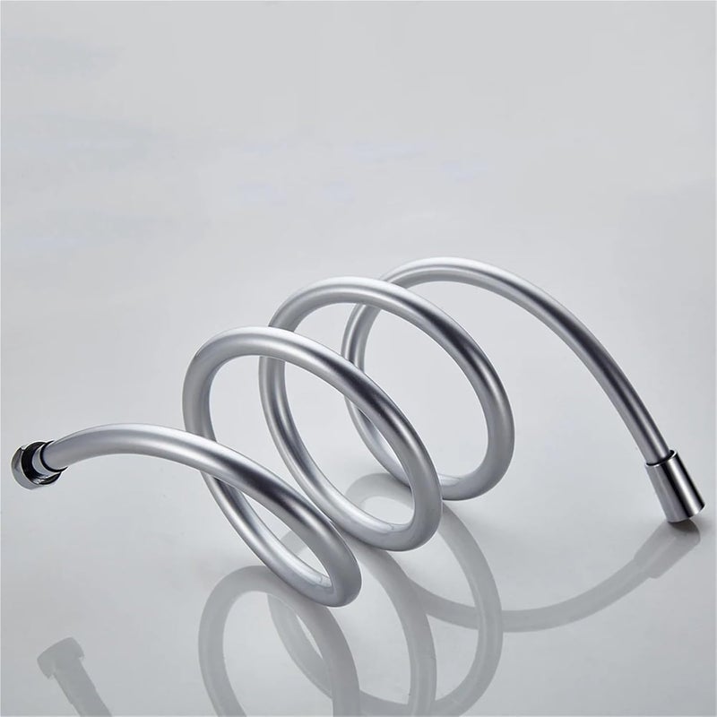 Shower Hose Replacement Shower Hose, PVC Multicolor 1.5-3.0m(Silver,150cm) - Image 5