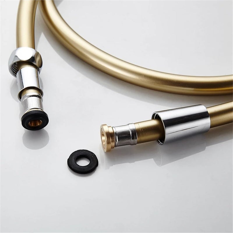 Shower Hose Replacement Shower Hose, PVC Multicolor 1.5-3.0m(Silver,150cm) - Image 4
