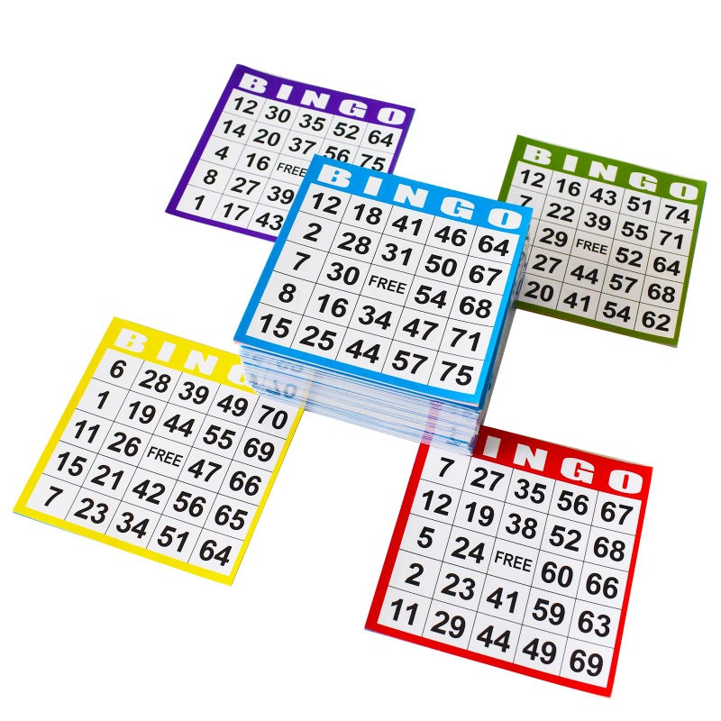 SEETOOOGAMES Bingo Paper Game Cards 1 Card 100 Books of 5 Sheets - Image 2