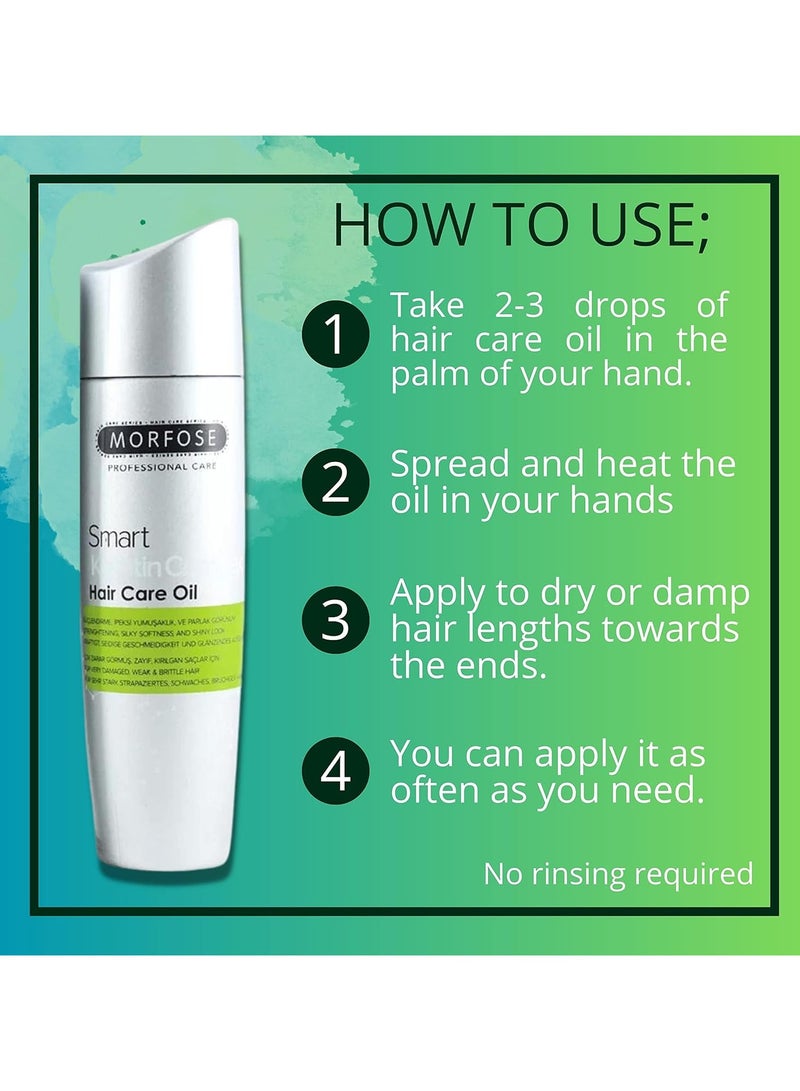 مورفوز سيرم مورفوس الكيراتين المهني - تحكم في الفريز ومنع انقسام الأطراف (100 مل) - Image 5