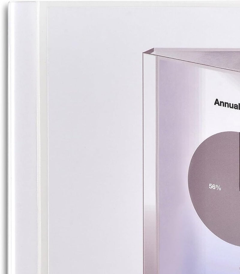 Staples Presentation Binder 24 Sleeve Capacity White - Image 2