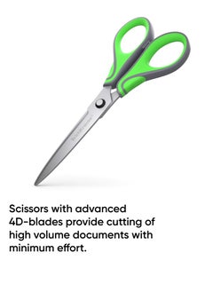 ErichKrause Scissors Megapolis, 18 сm, gray-green (blister 1 pc)  - Image 5