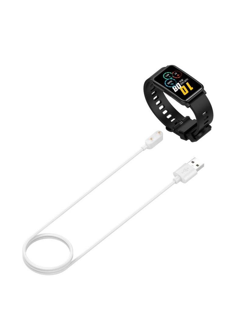 كينسو Compatible with Huawei Watch Fit, Huawei 4X, Honor Band 6, Huawei Band 6 7, USB Magnetic Charger Cable 1M (Black u0026 White) - Image 4