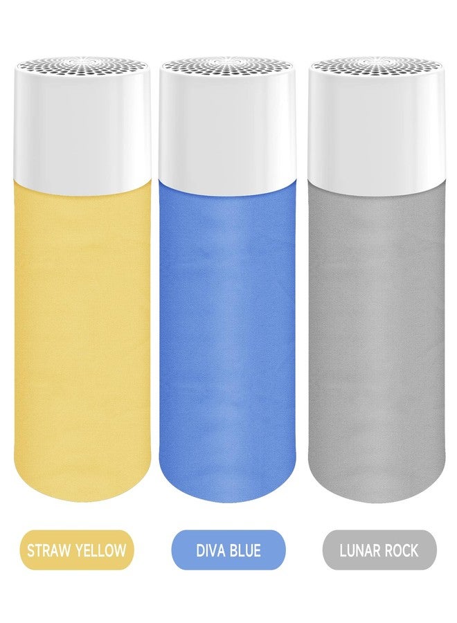 XBWW 6 Packs 411 Replacement Washable Pre-Filters Compatible with 411, 411+, 411 Auto Air Cleaner Purifiers,6Pcs 3 Colors Washable Fabric Cover Filters - Image 5