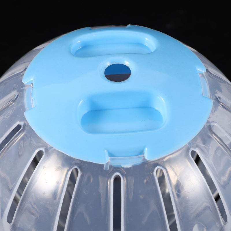 2 Pcs Small Pet Exercise Wheel And Running Ball Set With Colorful Covers - Image 4