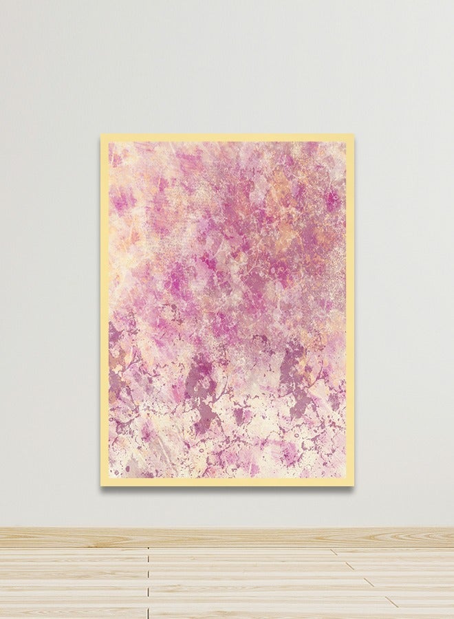 ماركتنا لوحة جدارية قماشية فنية لتزيين الحائط بتصميم عصري مع برواز ذهبي مجوف مقاس 120x80سم قطعة واحدة - Image 1