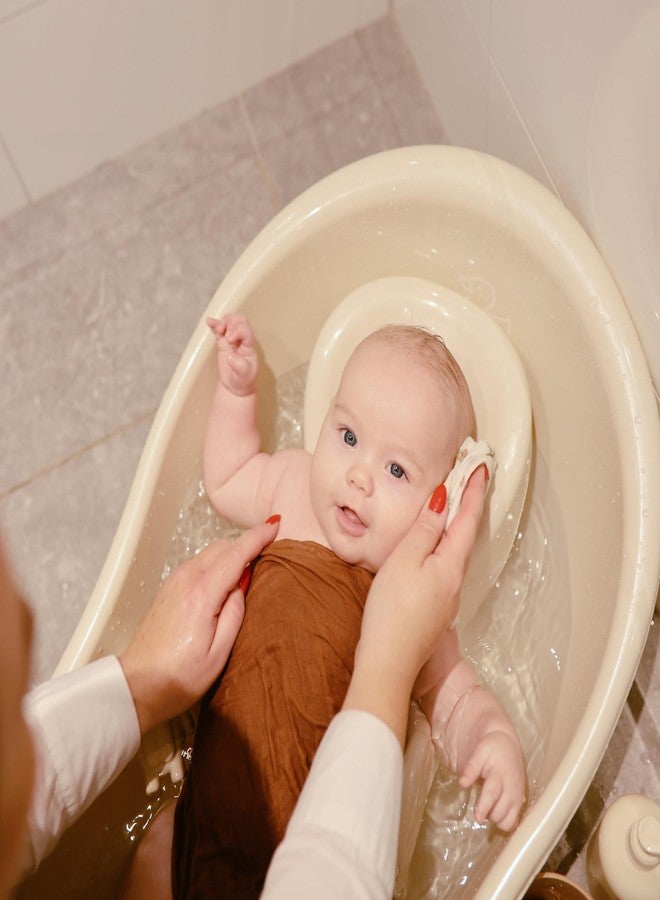 mushie Muslin Organic Cotton Washcloths 5-Pack (Pink Flowers Combo) | Soft Wipes for Baby Cleanups and Bathing - Image 5