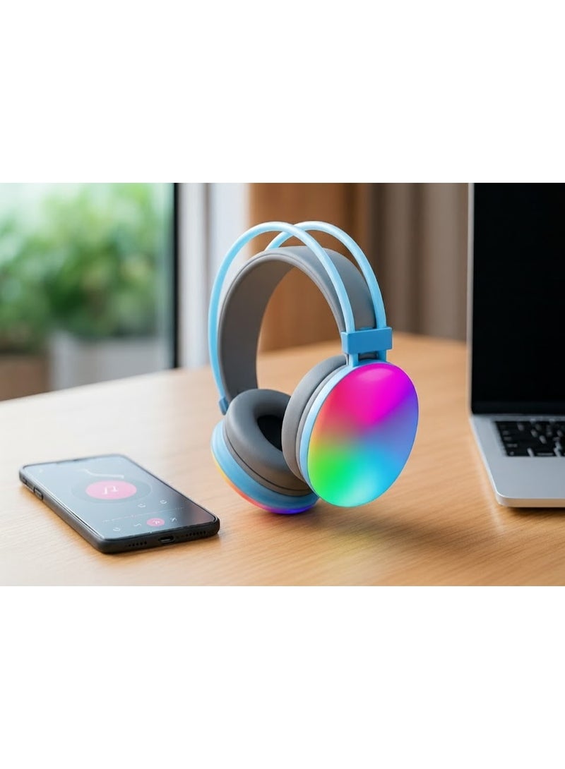 Wireless Headphones - T780 with Super Bass, 40mm Drivers, and Bluetooth 5.3 – Up to 40 Hours of Playtime – Ergonomic Design and Hi-Res Sound - Image 5