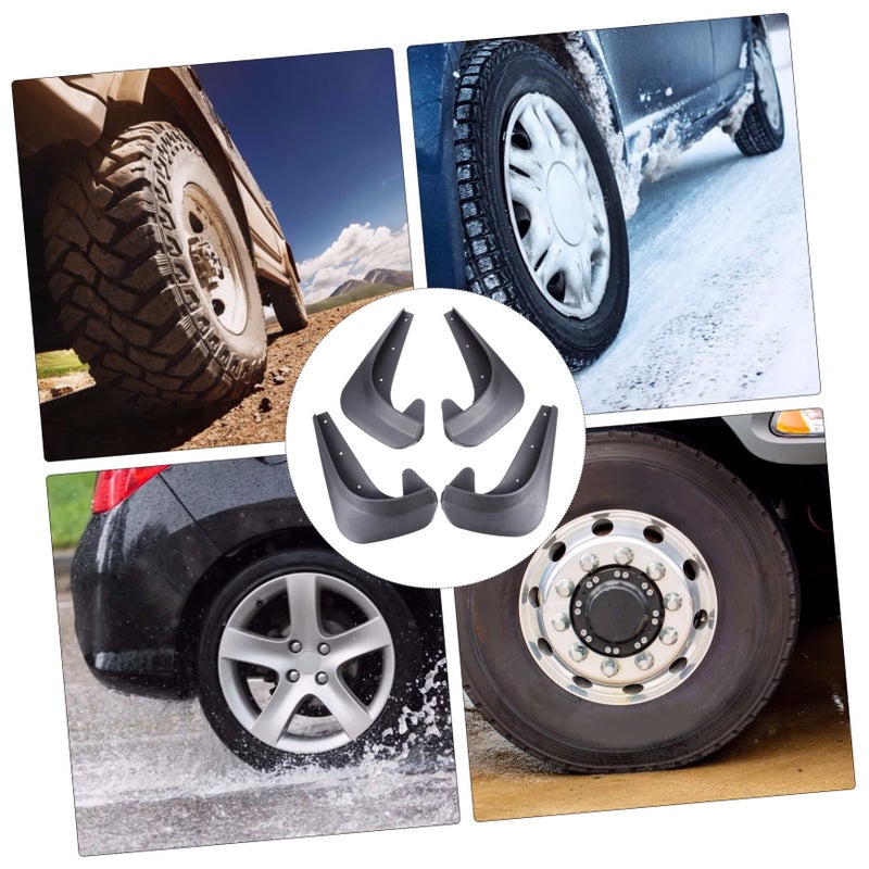 4Pcs Durable Mud Flaps For SUV And Truck Easy To Install Vehicle Protection - Image 3