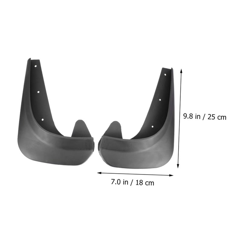 4Pcs Durable Mud Flaps For SUV And Truck Easy To Install Vehicle Protection - Image 4