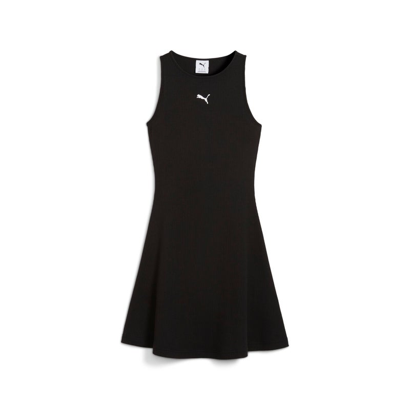 بوما فستان بنمط مضلع للنساء من مجموعة Wardrobe Essentials - Image 4