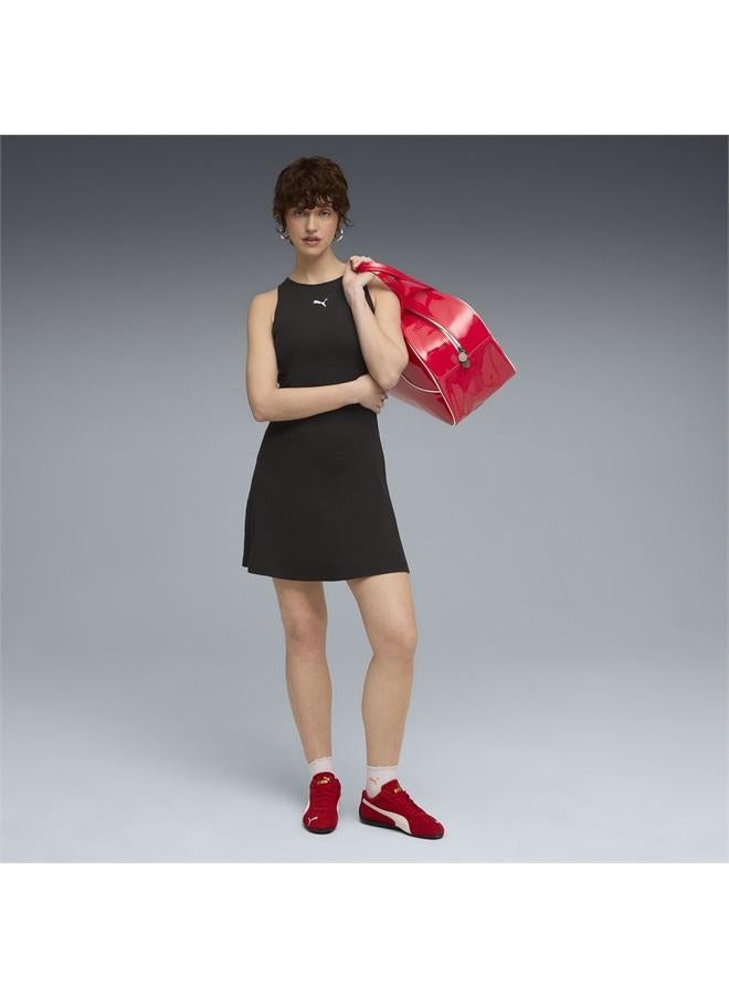 بوما فستان بنمط مضلع للنساء من مجموعة Wardrobe Essentials - Image 3