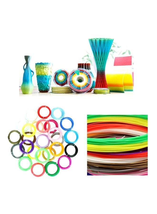 PLA 30 Piece of High-temperature 3D Pen Multicolor Materials, 5m Per Roll, Meeting Various Printing Needs for Children - Image 2