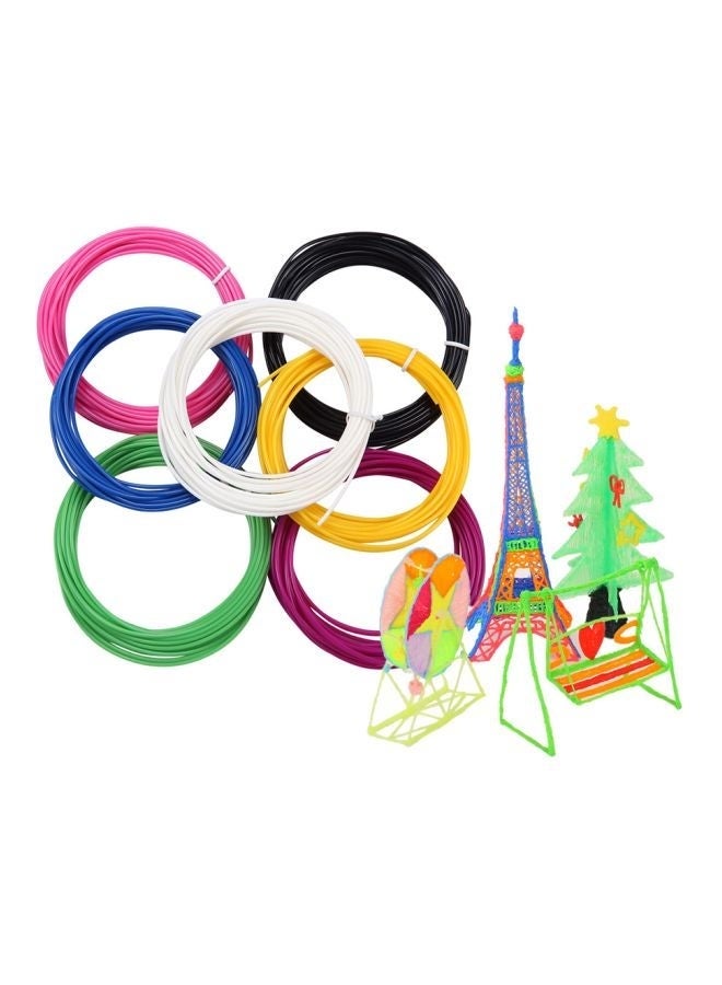 PLA 30 Piece of High-temperature 3D Pen Multicolor Materials, 5m Per Roll, Meeting Various Printing Needs for Children - Image 3