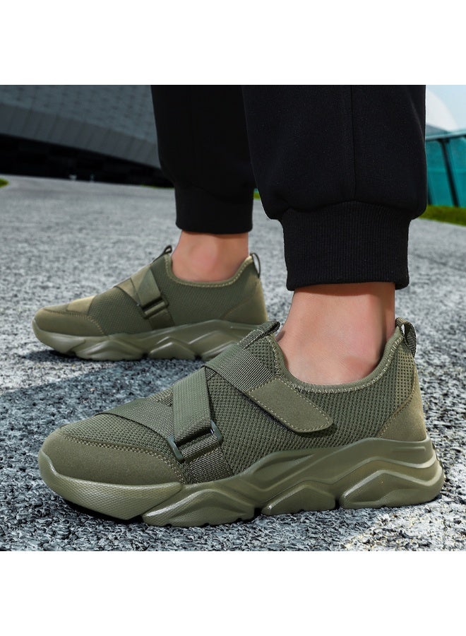 Men Sport Casual Shoes Low Top Walk Athletic Comfortable Lightweight Non-Slip Sneakers - Image 4