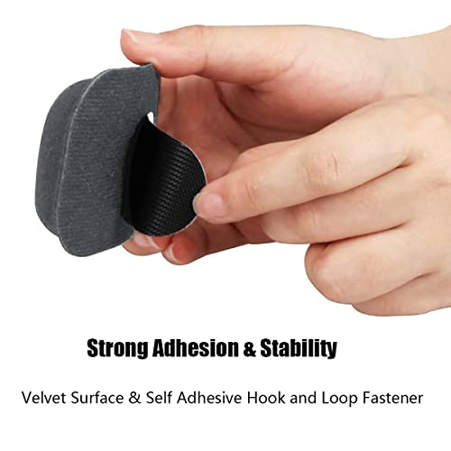 AOUTACC Universal Airsoft Helmet Pads, Helmet Replacement Foam Padding Kits Set Accessories Mats for Fast/Mich/ACH/USMC/PASGT Helme(EVA Foam, Gray) - Image 3