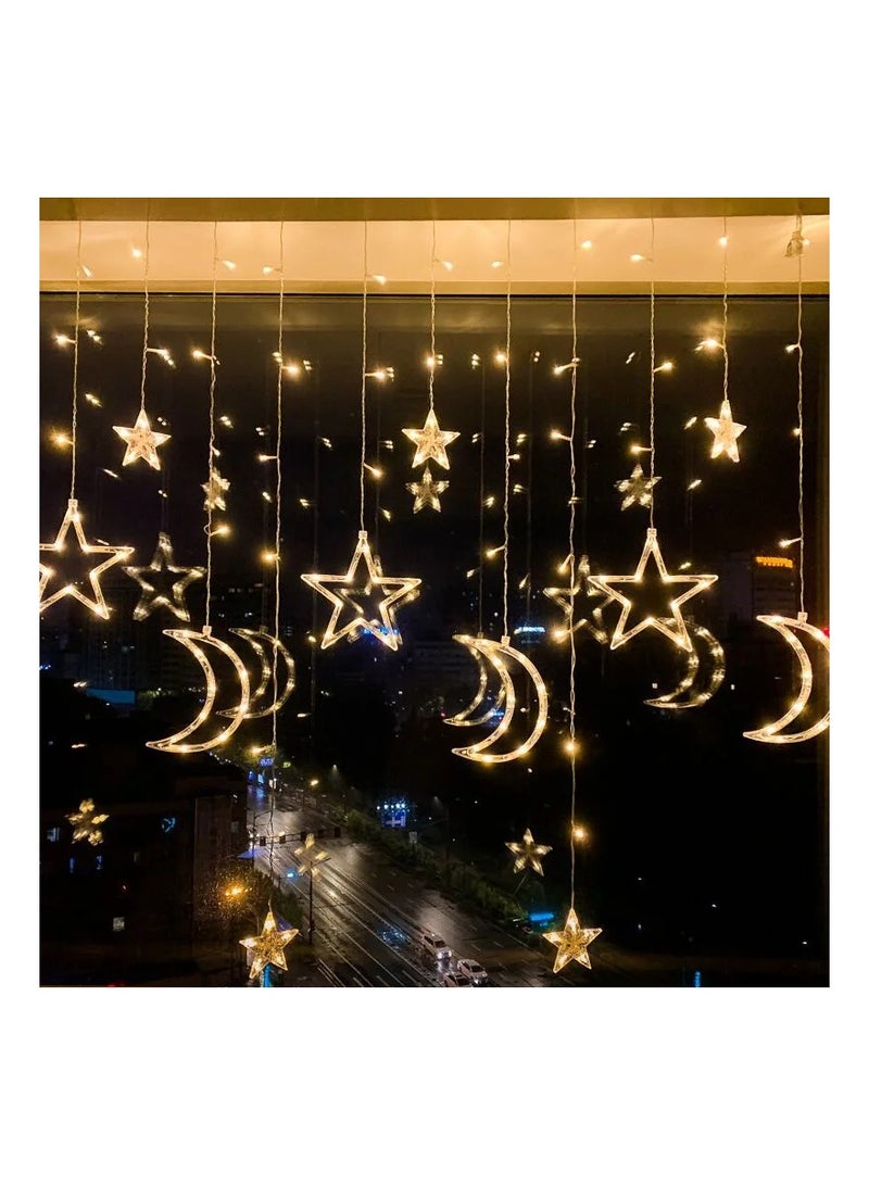 Ramadan decoration LED lights (star and moon) on electricity 3.5 meters - Image 5