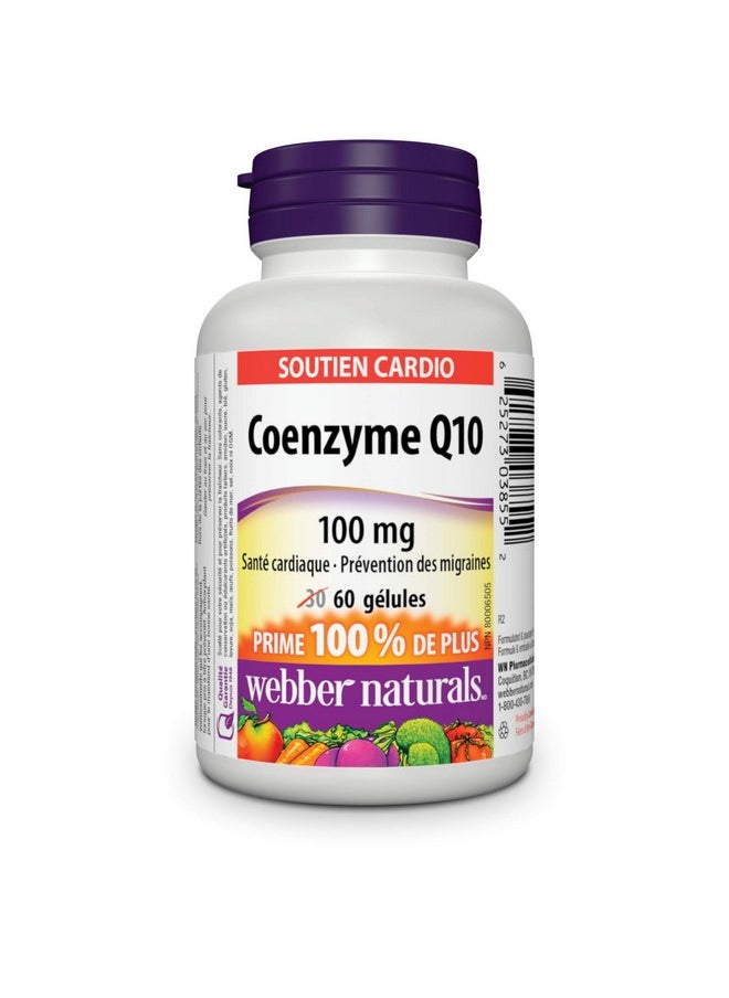 Coenzyme Q10 100 Mg 60 Softgels - pzsku/Z1AFABDD07FB25F8CECAEZ/45/_/1695145381/14a54773-1fdd-436a-9d12-b0bd401f6bd5