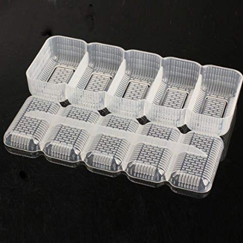 Happy Sales HSSM-NGRCLR, Japanese Nigiri Sushi Mold Rice Ball 5 Rolls Maker Press Bento Tool - Image 1