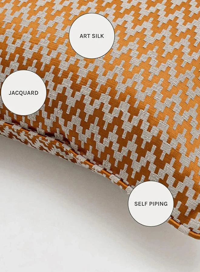 KNOT HOME Cushion Maxene Hodler (with filler) Pillow Knot Home Cover Set for Modern Sofa Contemporary Living Room Bedroom and Office Soft Washable