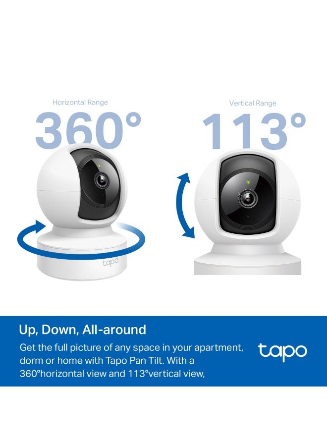 Tapo C202 Pan/Tilt Home Security Camera