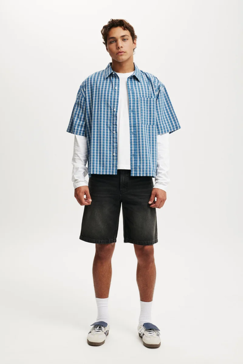 كوتون اون Baggy Denim Short