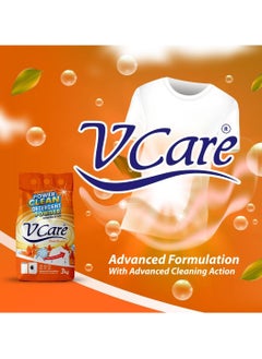 VCare V Care Detergent Powder 3kg - Advanced Cleaning Formula with Fresh Blossom Scent  - Image 5