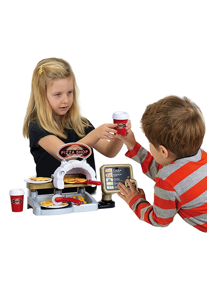 كلاين تويز Pizza Shop I Includes Play Pizza For Taking Up And Lots Of Shop Accessories I Debit Card And Reader With Sound I Gift Toy For Girls & Boys I Toy For Children From 3 Years - Image 1