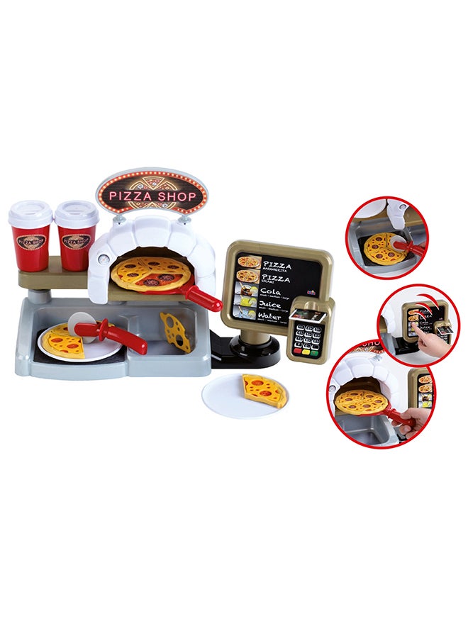 كلاين تويز Pizza Shop I Includes Play Pizza For Taking Up And Lots Of Shop Accessories I Debit Card And Reader With Sound I Gift Toy For Girls & Boys I Toy For Children From 3 Years - Image 3