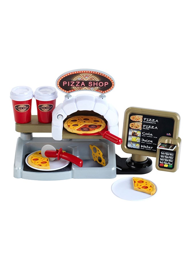 كلاين تويز Pizza Shop I Includes Play Pizza For Taking Up And Lots Of Shop Accessories I Debit Card And Reader With Sound I Gift Toy For Girls & Boys I Toy For Children From 3 Years - Image 4
