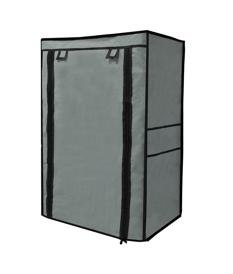 RAXON WORLD Cover for Shoe Rack Home Only for 9-Layer Portable Foldable Shoe Stand Non Woven Zipper Fabric Cover - Image 3
