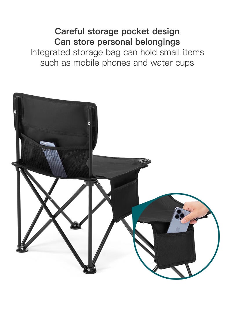 Whotman 5pcs Outdoor Portable Folding Table and Chair Combination - Image 5