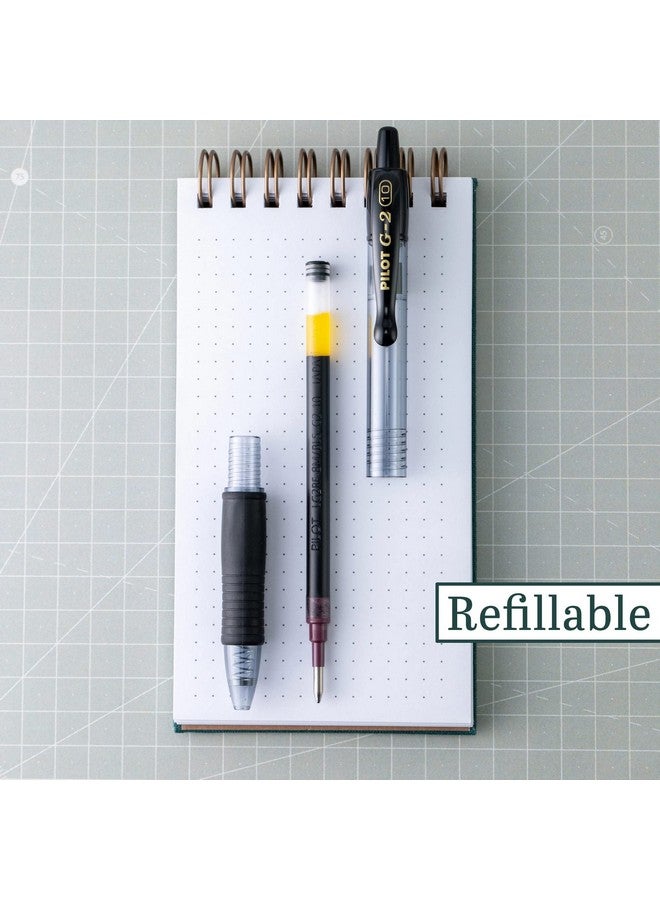 Pilot, G2 Premium Gel Roller Pens, Bold Point 1 mm, Pack of 12, Black - Image 3