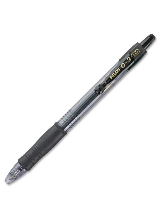 Pilot, G2 Premium Gel Roller Pens, Bold Point 1 mm, Pack of 12, Black - Image 4