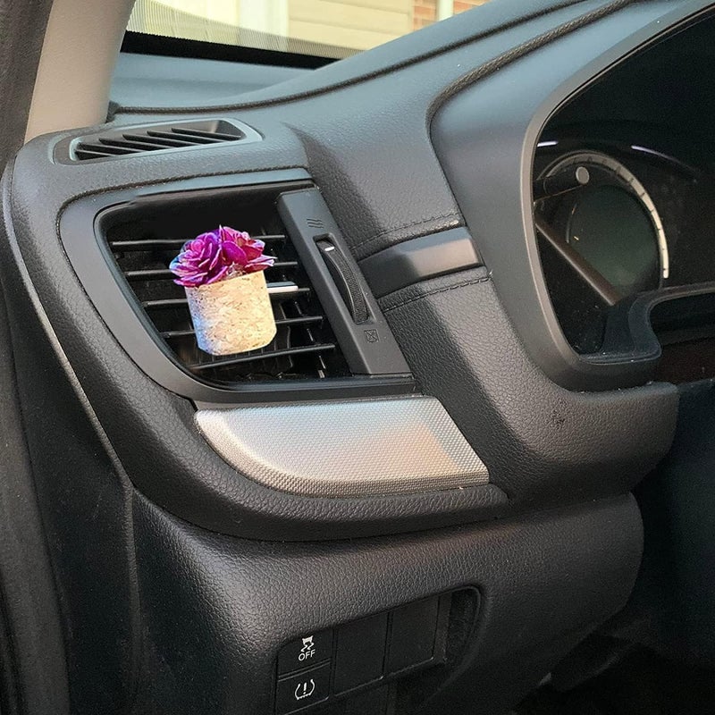 klarako Plant Car Air Freshener Vent Clip,Car Vent Clip Air Freshener,Succulent Car Air Freshener (3PCS-B) - Image 5