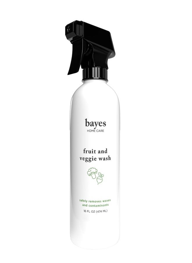 Bayes High-Performance Produce Wash - Fruit and Vegetable Cleaner, Helps Remove Harmful Residue - 16 oz - Image 1