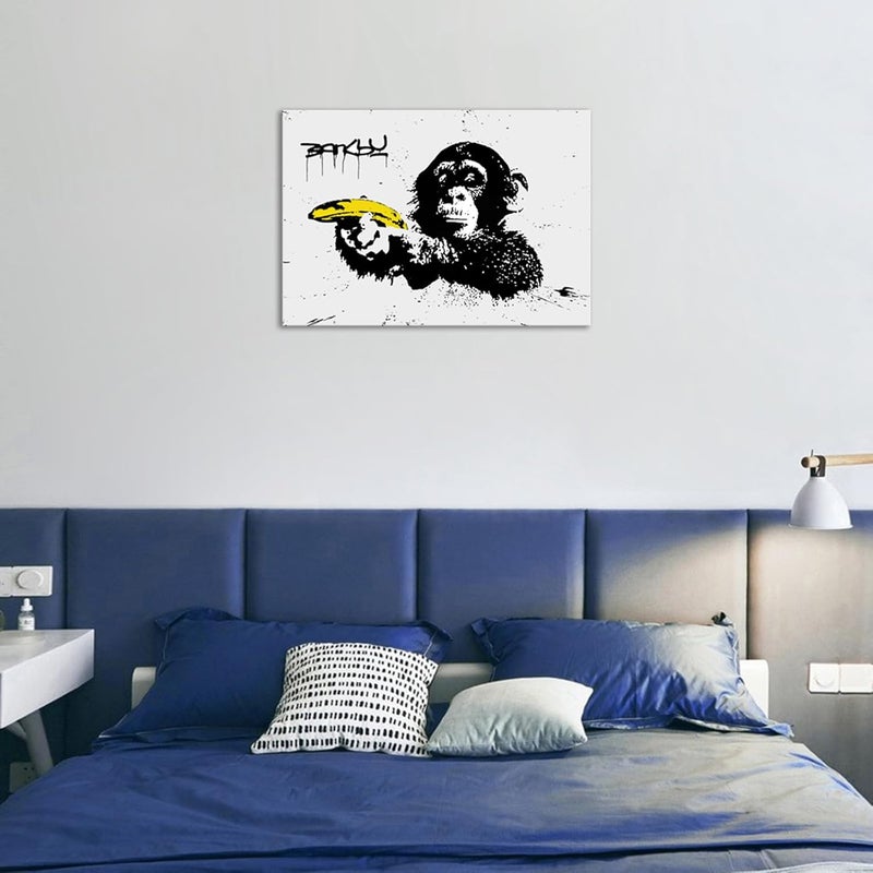 KAWAHONE Abstract Graffiti Canvas Wall Art - Image 4