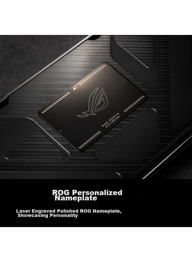 Rog Yemo Extreme Mechanical Keyboard, Wireless/bluetooth Tri-mode, 75-key Layout, Hot-swappable, Customizable Gasket Structure, Full-color Oled, 8k Polling Rate, Nx Snow White Switches - Image 3