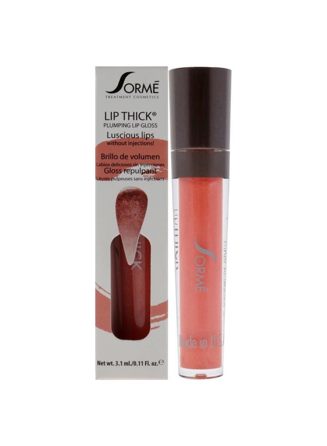SORMÉ SORME Treatment Cosmetics Lipthick Lipgloss | Lip plumping Gloss for Shiny and Fuller Looking Lips (Blinki) - Image 1