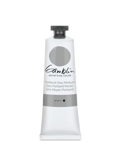 GAMBLIN Gamblin Artist Oil 37Ml Portland Grey Med 