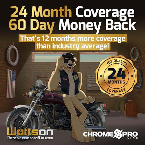 Chrome S Pro iGel 12-BS Maintenance-Free 12V 11Ah Battery Replacement for ATV, Motorcycle, Jet Skis, Scooter, UTV, and More - Nut and Bolt (T3) Terminal - Image 4